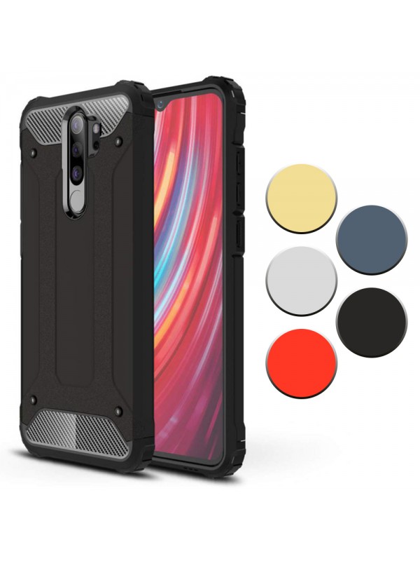 FitCase Xiaomi Redmi Note 8 Pro Zırh Tank Tam Koruma Arka Kapak&hellip;
