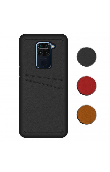FitCase Xiaomi Redmi Note 9 Kılıf Proda Deri Çift Kartlık Cepli Kapak&hellip;