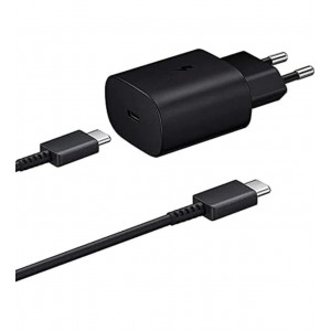FitPlus FP-TA900 25W Super Fast Type-C to Type-C Şarj Aleti ve Kablo Set - Siyah