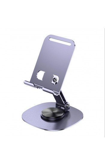 FitPlus K72 Metal 360 Döner Katlanır Masaüstü Telefon ve Tablet Stand…