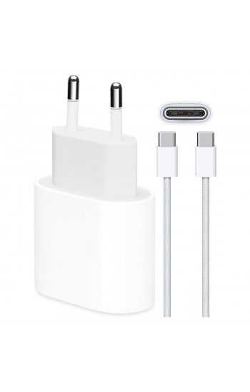 FitPlus PD 35W USB-C Şarj Aleti Type-C to Type-C Kablo Set…