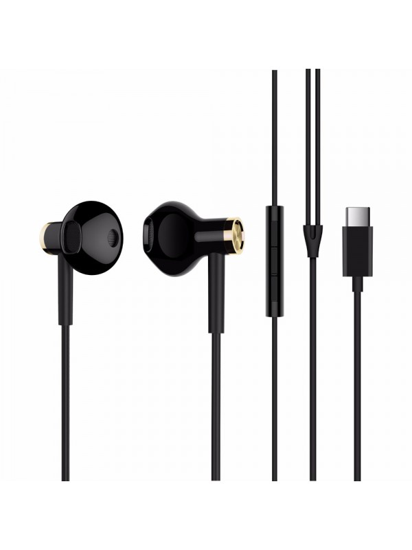 FitPlus Sound Type-C Girişli Mikrofonlu Kulakiçi Siyah Kulaklık Uni&hellip;