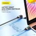 Foneng XS03 240W Type-C to Type-C Örgü 2m Data ve Şarj Kablosu