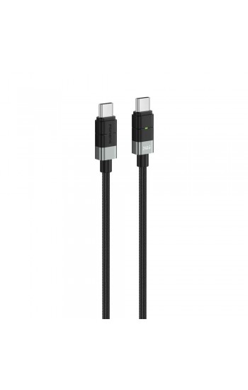 Foneng XS03 60W Type-C to Type-C Işıklı Örgü 1.2m Hızlı Data ve Şa… Foneng XS03 60W Type-C to Type-C Işıklı Örgü 1.2m Hızlı Data ve Şa…