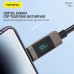 Foneng XS05 100W Led Göstergeli Type-C to Type-C Örgü 1.2m Data ve Şarj Kablosu