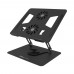 Frisby FNC-5165ST Fanlı Katlanır Alüminyum 360 Notebook Standı Ayarlı Laptop Metal Yükseltici Tutucu