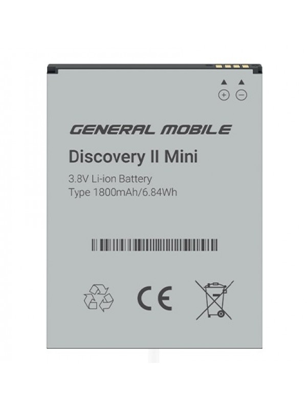 General Mobile Discovery 2 Mini Batarya 1800 mAh (General M TR Garantili) M100373