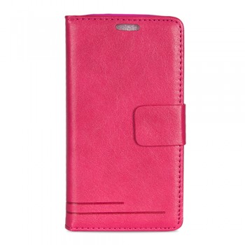 General Mobile Discovery 2 Mini Cüzdanlı ve Standlı Kılıf Kırmızı
