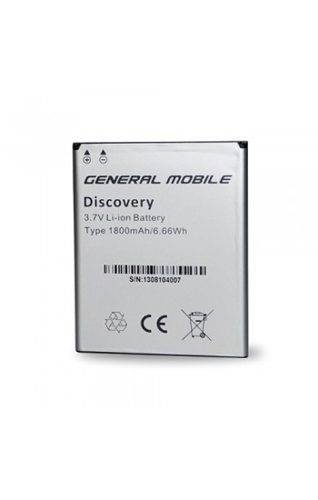 General Mobile Discovery E3 Batarya 1800 mAh (General M TR Garantili)…