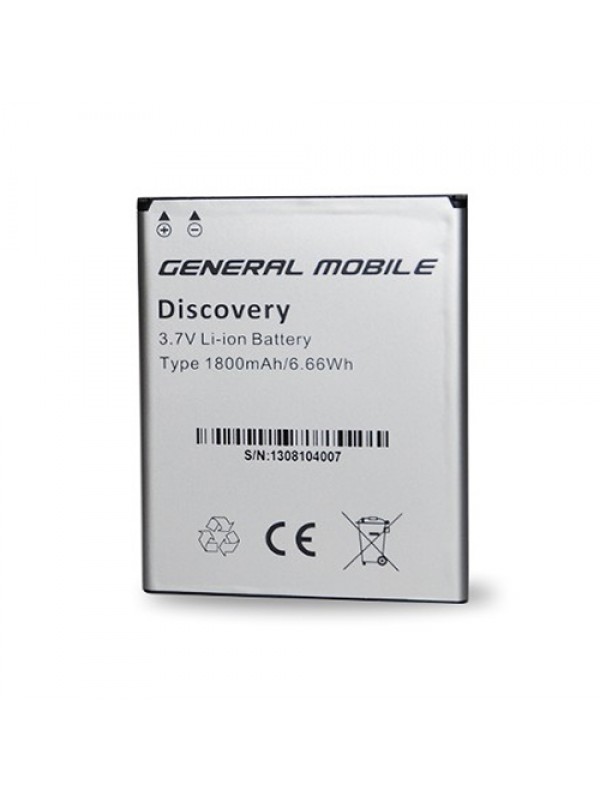 General Mobile Discovery E3 Batarya 1800 mAh (General M TR Garant…