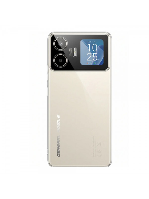 General Mobile GM 26 Pro Kılıf Kamera Korumalı Silikon Şeffaf Kapa&hellip;
