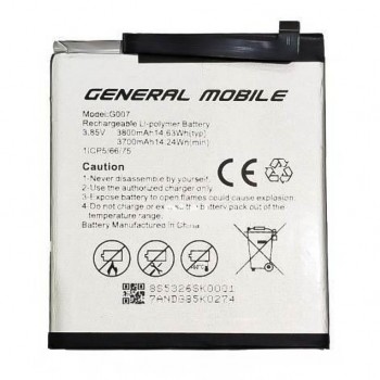 General Mobile GM 9 Pro Batarya 3800 mAh