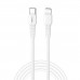 HEPU HP-422 Mild Type-C - iPh Lightning PW20W Şarj Kablosu 30cm Beyaz