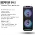 HEPU HP-941 80W Kumandalı Mikrofonlu Kablosuz Bluetooth Hoparlör