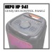 HEPU HP-941 80W Kumandalı Mikrofonlu Kablosuz Bluetooth Hoparlör