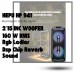 HEPU HP-941 80W Kumandalı Mikrofonlu Kablosuz Bluetooth Hoparlör