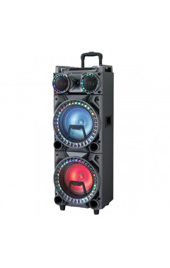 HEPU HP-973 80W Kumandalı 2x Mikrofonlu Kablosuz Bluetooth Hoparlör…