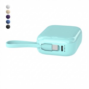 HEPU HP-A08 10000 mAh 22.5W Type-C Kablolu Led Ekranlı Powerbank