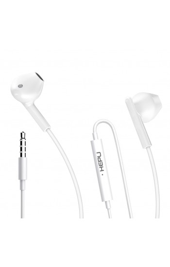HEPU HP-331 Stereo Kulak İçi Kablolu Kulaklık 3.5mm Beyaz&hellip;