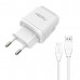 HEPU HP617T 2.1A Seyahat Şarj Aleti USB-Type-C Kablo Set