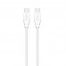 HEPU HP619T QC3.0 20W Çift Çıkış Şarj Aleti Type-C-Type-C Kablo Set