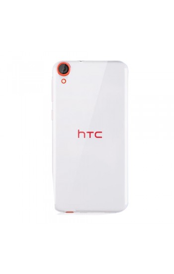 HTC Desire 820 Kılıf Soft Silikon Şeffaf Arka Kapak…