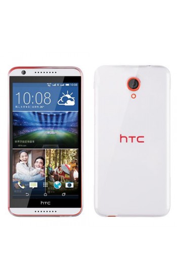 HTC Desire 820 Mini Kılıf Soft Silikon Şeffaf Arka Kapak…