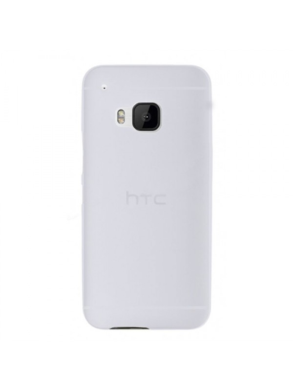 HTC One M9 Ultra İnce TPU Arka Kapak Beyaz…