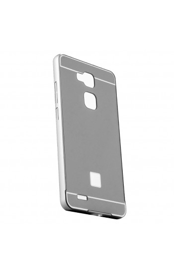 Huawei Ascend Mate 7 Arkası Metal TPU Kapak Armor Füme&hellip;