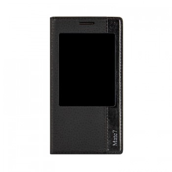 Huawei Ascend Mate 7 Gizli Mıknatıslı Pencereli Magnum Kılıf Siyah Huawei Ascend Mate 7 Gizli Mıknatıslı Pencereli Magnum Kılıf Siyah