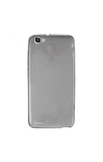 Huawei GR3 Kılıf Soft Silikon Şeffaf-Siyah Arka Kapak&hellip;