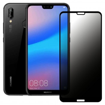 Huawei P20 Lite Hayalet Privacy Gizli Cam Ekran Koruyucu Siyah Huawei P20 Lite Hayalet Privacy Gizli Cam Ekran Koruyucu Siyah