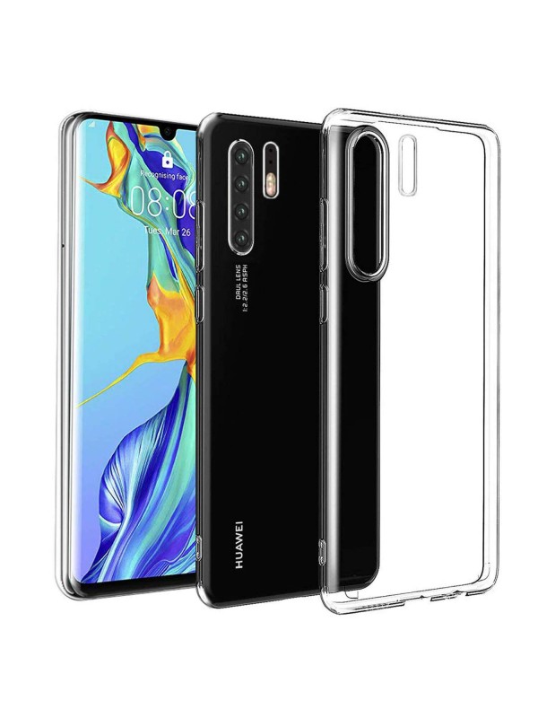 Huawei P30 PRO Kılıf Soft Silikon Şeffaf Arka Kapak…