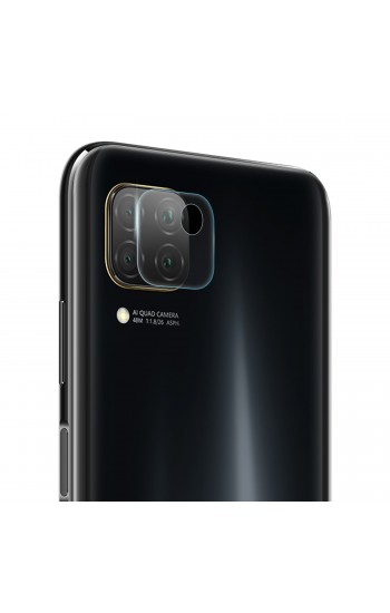 Huawei P40 Lite Kamera Lens Koruyucu 3D Cam Şeffaf…