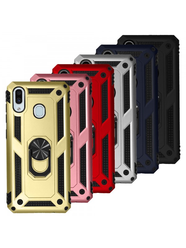 Huawei Y7 2019 Kılıf Panzer Ring Tam Koruma Arka Kapak…