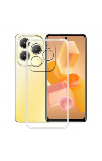 Infinix Hot 40 Kılıf Silikon Şeffaf Kapak…