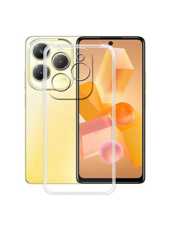 Infinix Hot 40 Kılıf Silikon Şeffaf Kapak…