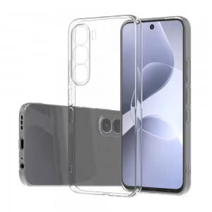 Infinix Hot 60i Kılıf Silikon Şeffaf Kapak