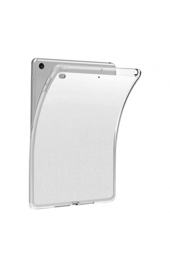 iPad 7 10.2" Kılıf Şeffaf Silikon Arka Kapak…