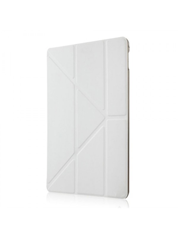 iPad Air 2 Üçgen Çizgili Standlı Kılıf Beyaz… iPad Air 2 Üçgen Çizgili Standlı Kılıf Beyaz…