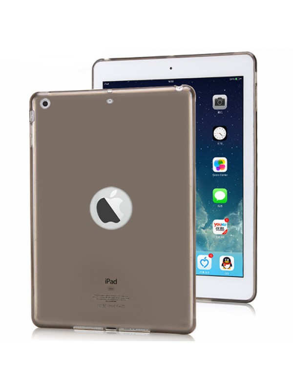 iPad Air Kılıf Şeffaf-Siyah Silikon Arka Kapak… iPad Air Kılıf Şeffaf-Siyah Silikon Arka Kapak…