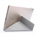 iPad Mini / Mini 2 / Mini 3 Üçgen Çizgili Standlı Kılıf Pembe