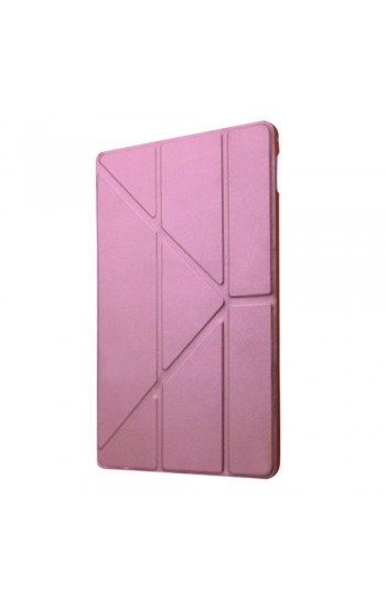 iPad Mini / Mini 2 / Mini 3 Üçgen Çizgili Standlı Kılıf Pembe&hellip;