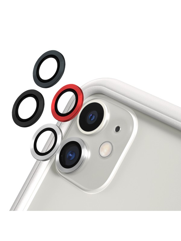 iPhone 11 Kamera Lens Koruyucu Cam Metal Kenarlı 2li Set…