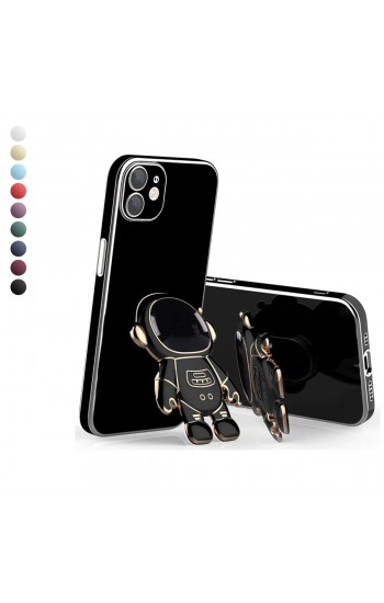 iPhone 11 Kılıf Astronot Seri Stant Silikon Kapak…