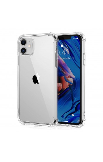 iPhone 11 Kılıf Round Seri Köşe Korumalı Şeffaf Silikon Kapak&hellip;