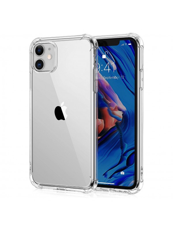 iPhone 11 Kılıf Round Seri Köşe Korumalı Şeffaf Silikon Kapak&hellip;