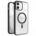 iPhone 11 Magsafe Özellikli Renkli Clear Case Kapak iPhone 11 Magsafe Özellikli Renkli Clear Case Kapak