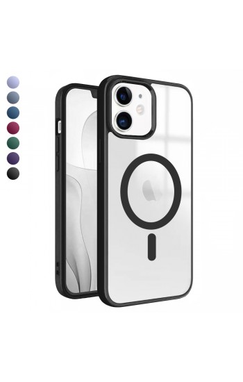 iPhone 11 Magsafe Özellikli Renkli Clear Case Kapak&hellip;