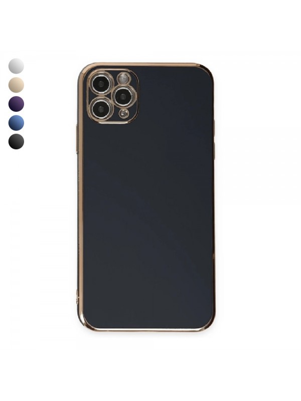 iPhone 11 Pro Kılıf Luxury Seri Kamera Korumalı Silikon Kapak